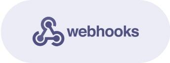 Webhooks integration services logo