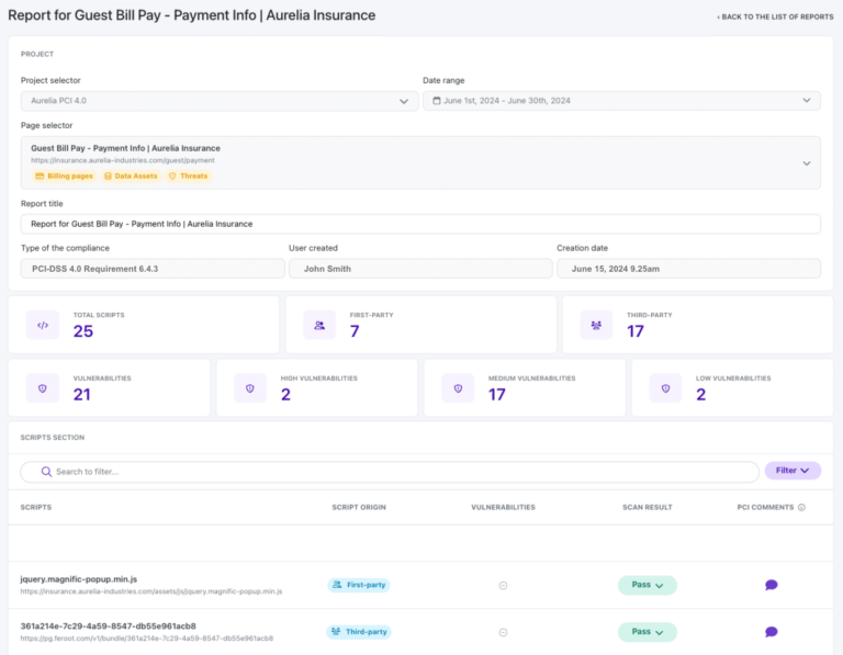 How to Use Feroot to Comply with PCI DSS 4.0 Requirement 6.4.3 on Your Payment Pages