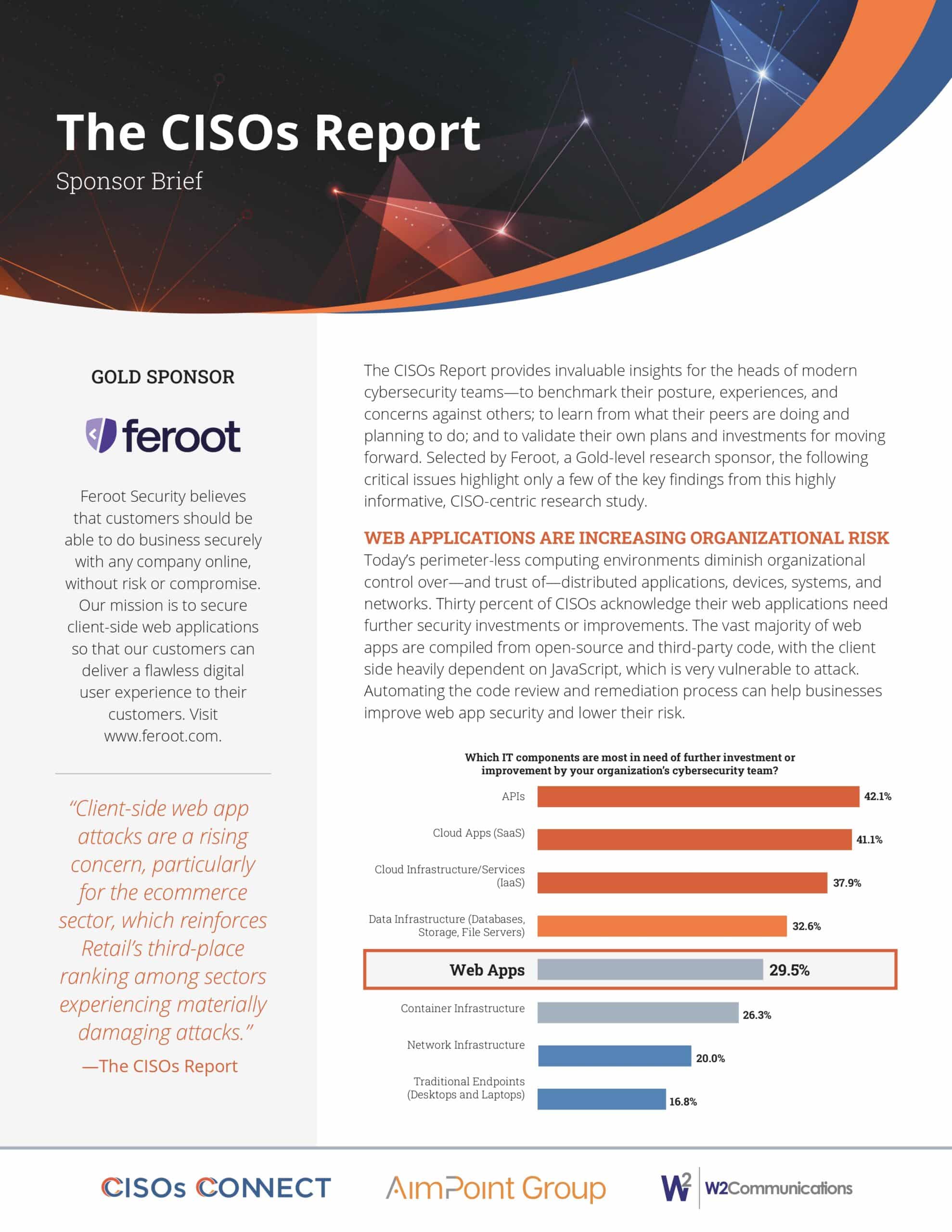 The CISOs Report - Feroot Brief